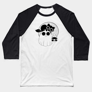 Spooky Cartoon Baseball T-Shirt